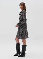 Ovs Short Dress With Print With Foulard